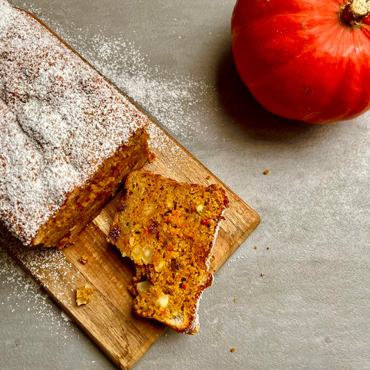 Kürbis-Nuss-Kuchen