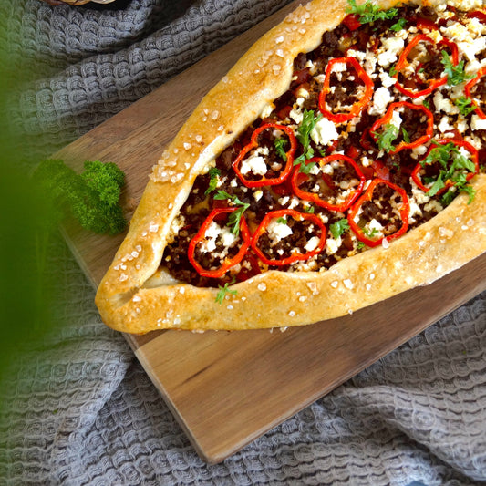 Hackfleisch-Pide