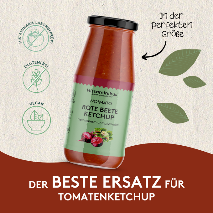 No!mato Rote Beete Ketchup Bio