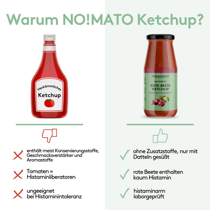 No!mato Rote Beete Ketchup Bio