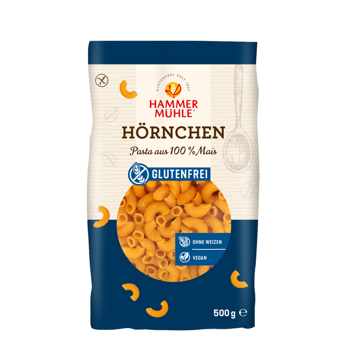 Hörnchennudeln glutenfrei