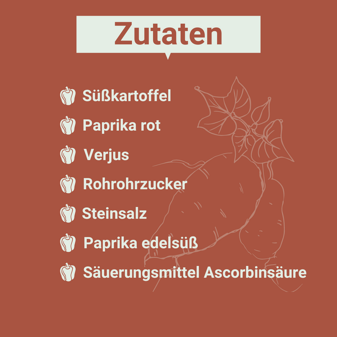 Grillsauce Süßkartoffel-Paprika Bio