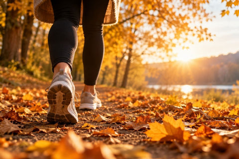 Bewegungsmangel im Herbst
