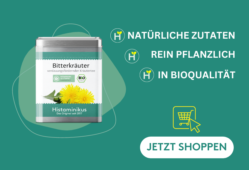 Stomach complaints in histamine intolerance