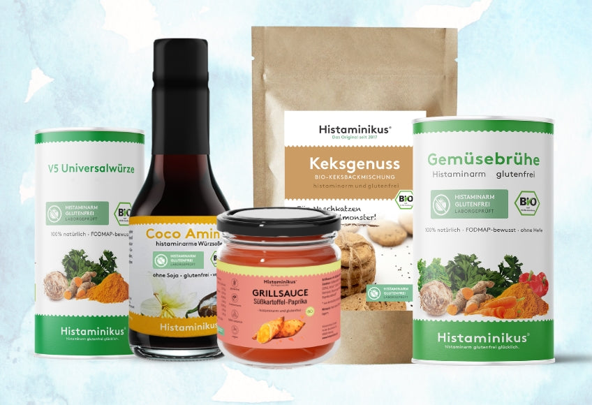 <strong>Das sind meine Lieblingsprodukte von Histaminikus!</strong>