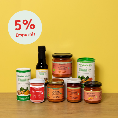 Neues Design von unserem Deluxe Bundle mit Paprikamark und einer Ersparnis von 5%