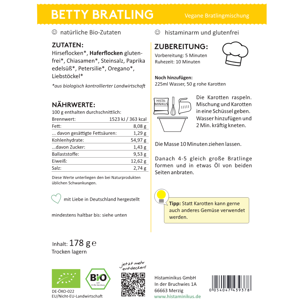 Betty Bratling Bio