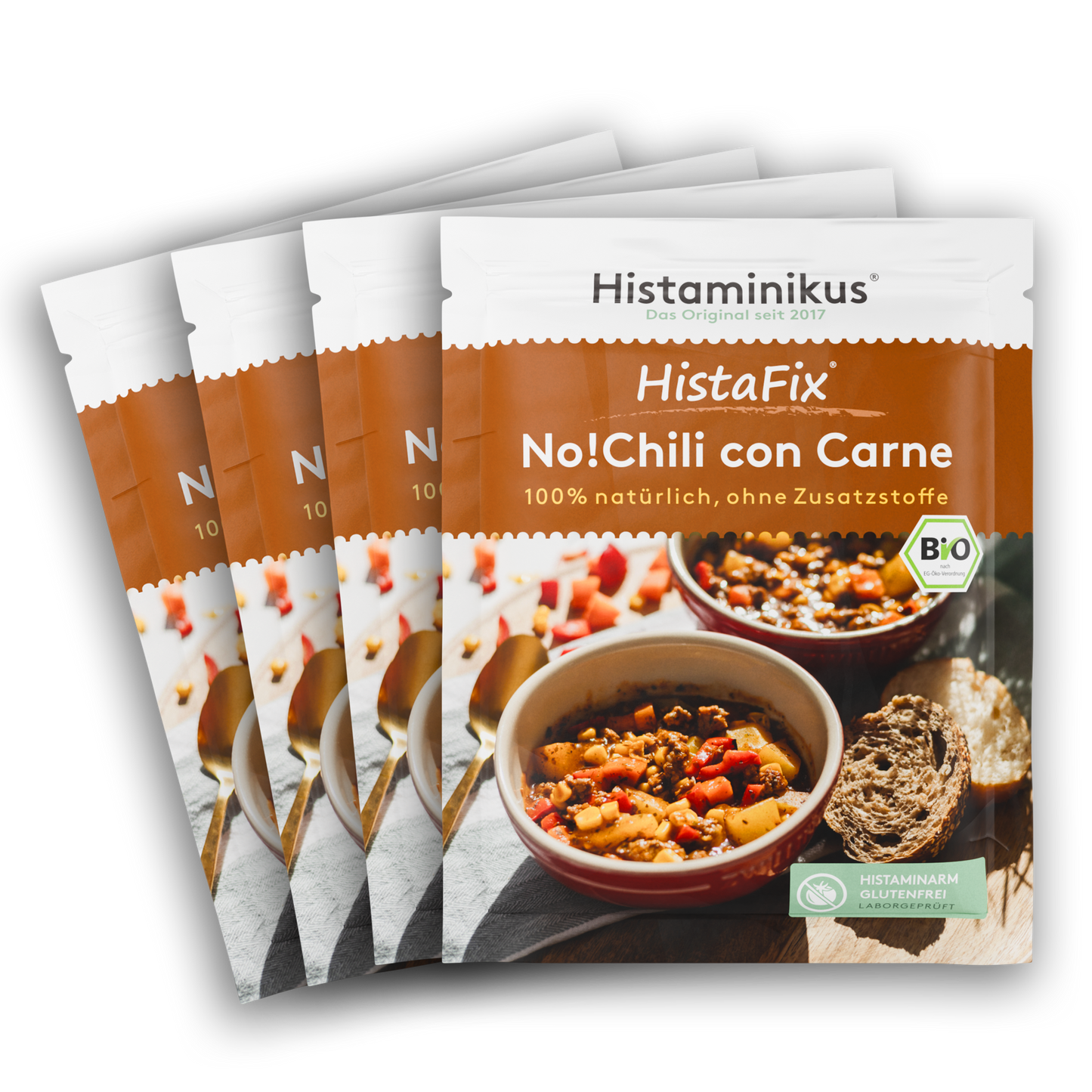 HistaFix Bio No!Chili con Carne, 4er Bundle