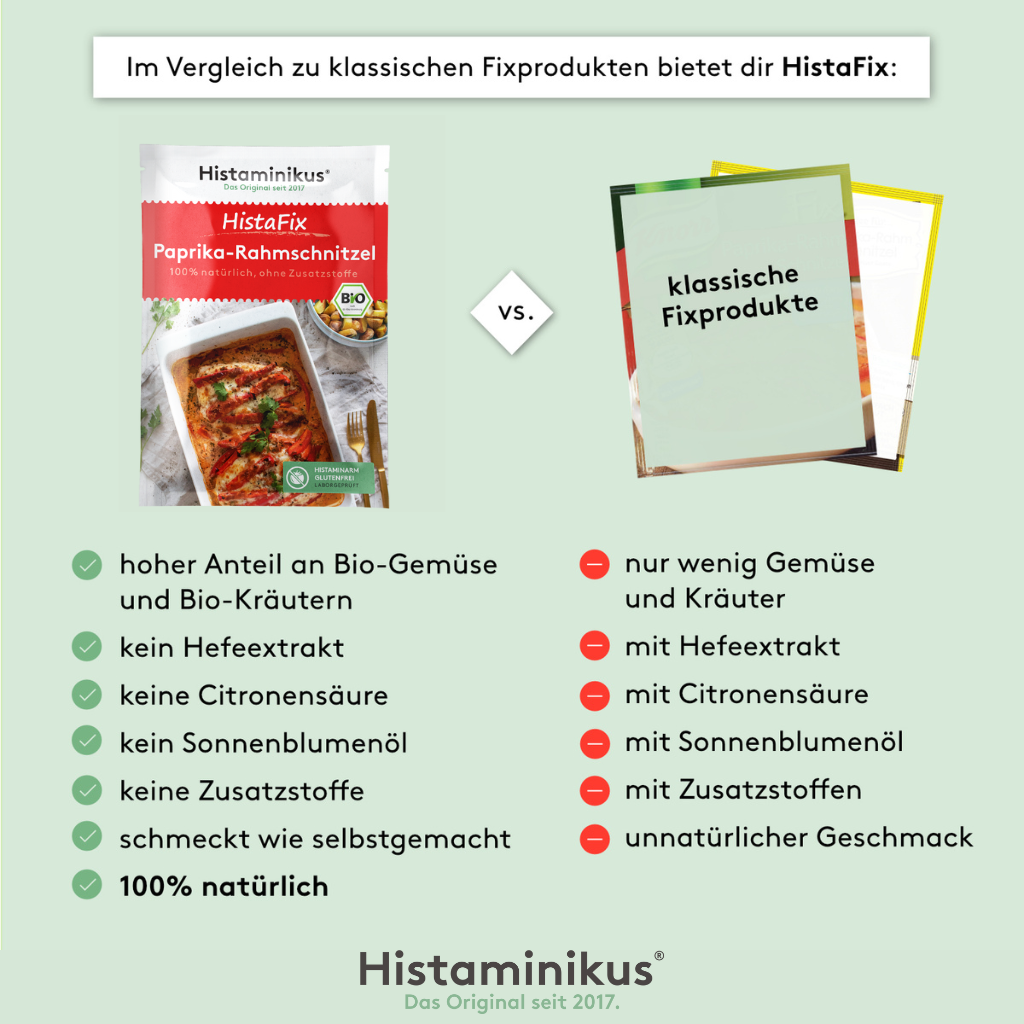HistaFix Bio Paprika-Rahm-Schnitzel, 4er Bundle