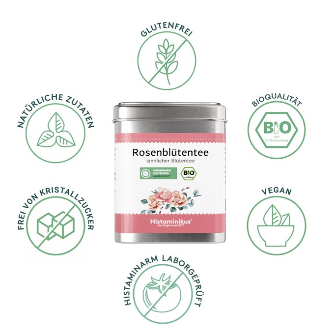 Rosenblütentee Bio