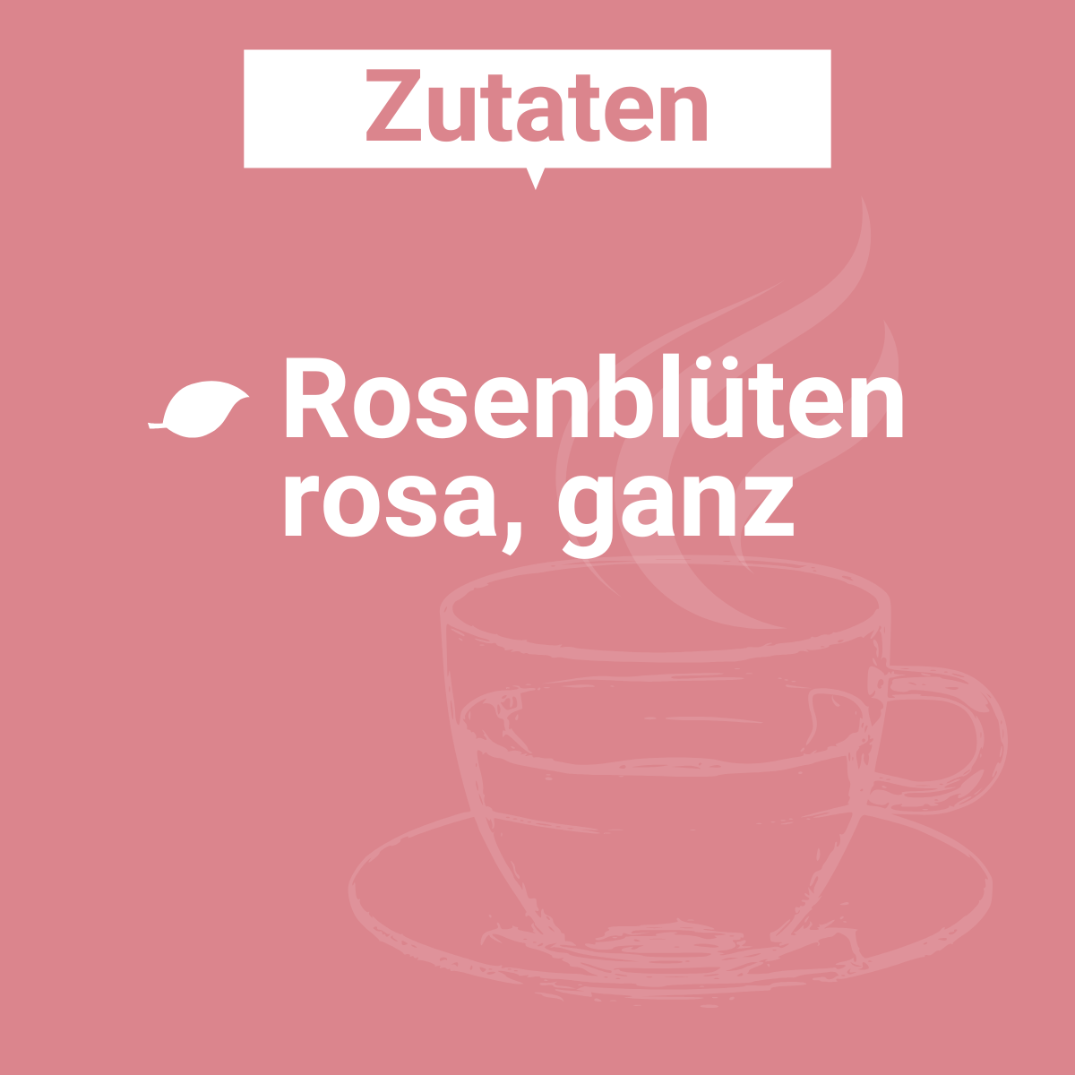 Rosenblütentee Bio